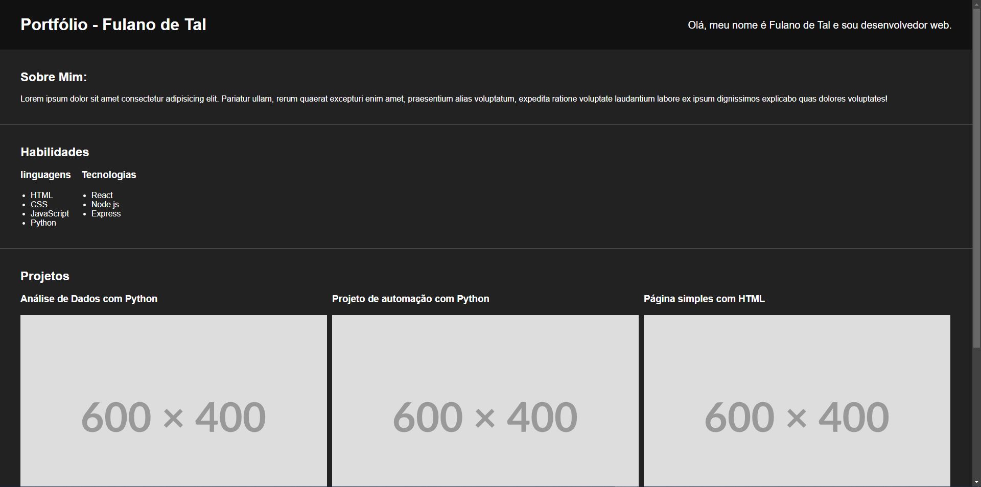 Projeto 1